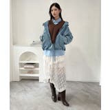 オーバーサイズフーディーデニムブルゾン | Jewelobe | 詳細画像8 