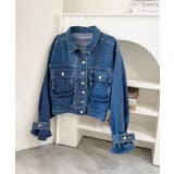 スリーブアレンジビッグポケットデニムジャケット | Jewelobe | 詳細画像17 