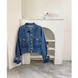 スリーブアレンジビッグポケットデニムジャケット | Jewelobe | 詳細画像18 