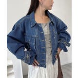 スリーブアレンジビッグポケットデニムジャケット | Jewelobe | 詳細画像3 
