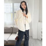 フェイクファーフーディーブルゾン | Jewelobe | 詳細画像10 