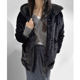 フェイクファーフーディーブルゾン | Jewelobe | 詳細画像22 