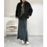 フェイクファーフーディーブルゾン | Jewelobe | 詳細画像29 