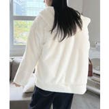 フェイクファーフーディーブルゾン | Jewelobe | 詳細画像4 