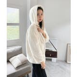 フェイクファーフーディーブルゾン | Jewelobe | 詳細画像7 