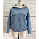 【ファー取り外し可】インナーボアデニムショートブルゾン | Jewelobe | 詳細画像15