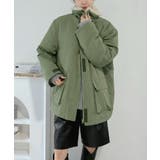 インナーファースタンドカラーミリタリージャケット | Jewelobe | 詳細画像15 