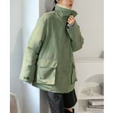 インナーファースタンドカラーミリタリージャケット | Jewelobe | 詳細画像16 