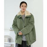 インナーファースタンドカラーミリタリージャケット | Jewelobe | 詳細画像17 