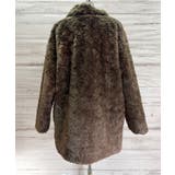 フェイクファーピークドラペルミディコート | Jewelobe | 詳細画像15 