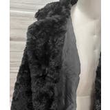 フェイクファーピークドラペルミディコート | Jewelobe | 詳細画像30 