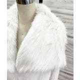 ビッグカラーフェイクファーショートコート | Jewelobe | 詳細画像16 