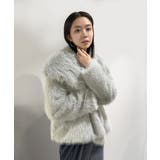 ビッグカラーフェイクファーショートコート | Jewelobe | 詳細画像18 