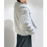 ビッグカラーフェイクファーショートコート | Jewelobe | 詳細画像19 