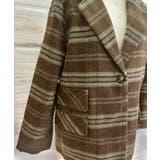 メルトンチェックインナーキルティングジャケット | Jewelobe | 詳細画像11 