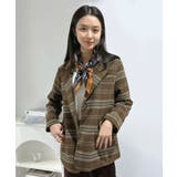 メルトンチェックインナーキルティングジャケット | Jewelobe | 詳細画像4 