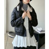 ライトムートンライクブルゾン | Jewelobe | 詳細画像16 