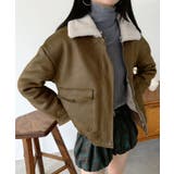 ライトムートンライクブルゾン | Jewelobe | 詳細画像4 