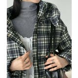 スタンドフーディーチェックパファーブルゾン | Jewelobe | 詳細画像18 