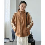 スエードタッチスリーブラインスポーティーブルゾン | Jewelobe | 詳細画像12 