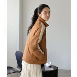 スエードタッチスリーブラインスポーティーブルゾン | Jewelobe | 詳細画像13 