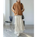 スエードタッチスリーブラインスポーティーブルゾン | Jewelobe | 詳細画像18 