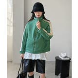 スエードタッチスリーブラインスポーティーブルゾン | Jewelobe | 詳細画像2 