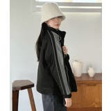 スエードタッチスリーブラインスポーティーブルゾン | Jewelobe | 詳細画像23 