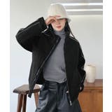 スエードタッチスリーブラインスポーティーブルゾン | Jewelobe | 詳細画像26 