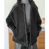 スエードタッチスリーブラインスポーティーブルゾン | Jewelobe | 詳細画像27 