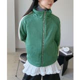 スエードタッチスリーブラインスポーティーブルゾン | Jewelobe | 詳細画像3 