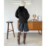 スエードタッチスリーブラインスポーティーブルゾン | Jewelobe | 詳細画像33 