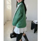 スエードタッチスリーブラインスポーティーブルゾン | Jewelobe | 詳細画像6 