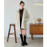 マルチウェイカーリーシャギーミディコート | Jewelobe | 詳細画像10 