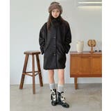 マルチウェイカーリーシャギーミディコート | Jewelobe | 詳細画像23 