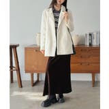 カーリーボアミディコート | Jewelobe | 詳細画像11 