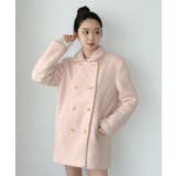 カーリーボアミディコート | Jewelobe | 詳細画像14 