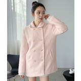 カーリーボアミディコート | Jewelobe | 詳細画像17 