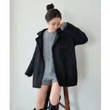 カーリーボアミディコート | Jewelobe | 詳細画像27 