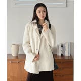 カーリーボアミディコート | Jewelobe | 詳細画像8 