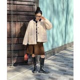 ノーカラールーズカーリーフェイクファーコート | Jewelobe | 詳細画像12 