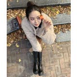 ノーカラールーズカーリーフェイクファーコート | Jewelobe | 詳細画像15 