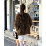 ノーカラールーズカーリーフェイクファーコート | Jewelobe | 詳細画像24 