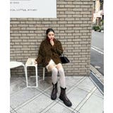 ノーカラールーズカーリーフェイクファーコート | Jewelobe | 詳細画像29 