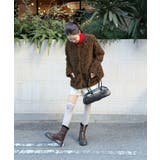 ノーカラールーズカーリーフェイクファーコート | Jewelobe | 詳細画像32 