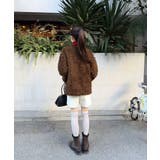 ノーカラールーズカーリーフェイクファーコート | Jewelobe | 詳細画像33 