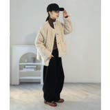 ノーカラールーズカーリーフェイクファーコート | Jewelobe | 詳細画像9 
