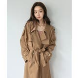 ダブルブレストルーズトレンチコート | Jewelobe | 詳細画像19 