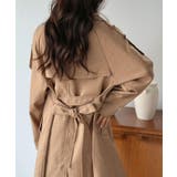 ダブルブレストルーズトレンチコート | Jewelobe | 詳細画像24 