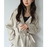 ダブルブレストルーズトレンチコート | Jewelobe | 詳細画像7 